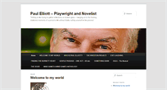 Desktop Screenshot of paulelliottwriter.com